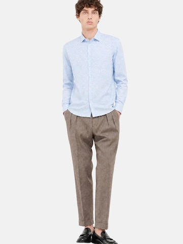 Manuel Ritz Regular fit Overhemd in Blauw