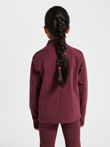 Hummel Sportsweatjacke in Rot