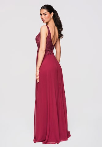 Robe de soirée Ombre en rouge
