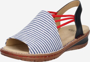 ARA Sandals 'Hawaii' in Blue: front