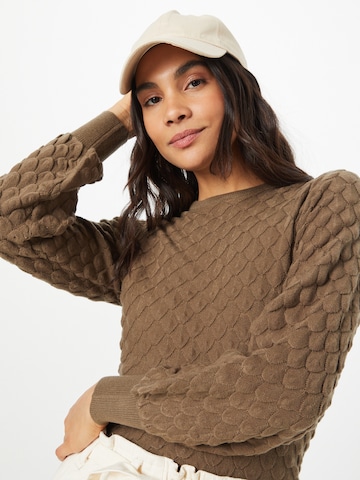 ONLY - Pullover 'Gilja' em castanho