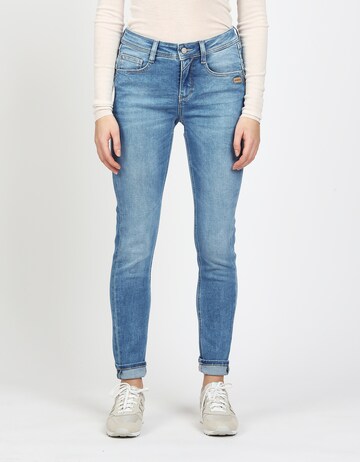 Gang Skinny Jeans in Blau: Vorderseite