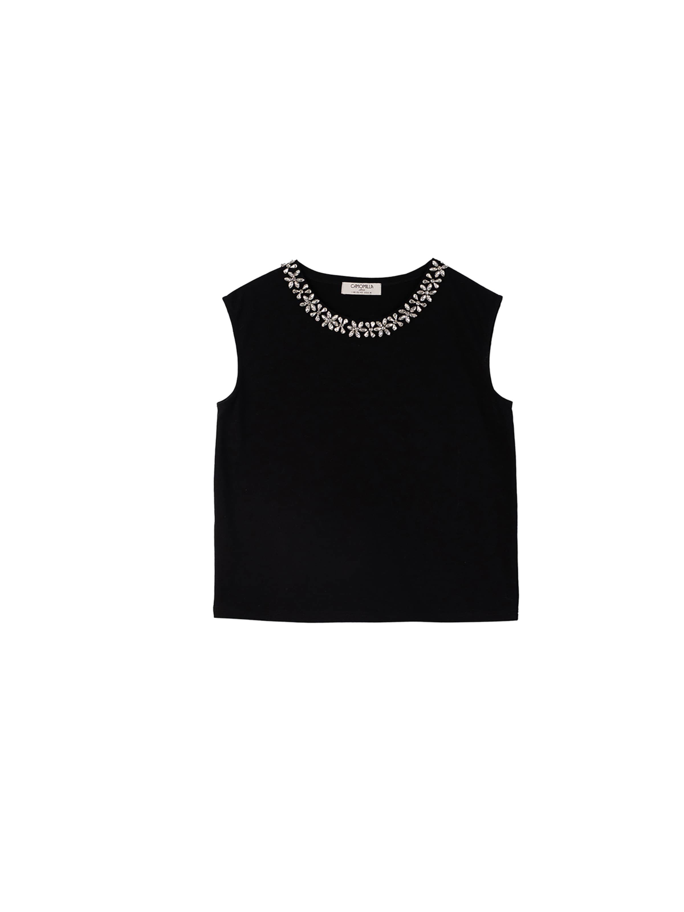 Camomilla Italia Top 'Tobia' in Black: front