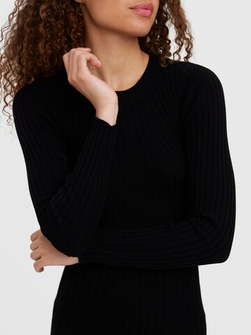 Rochie tricotat 'Kiki' de la VERO MODA pe negru