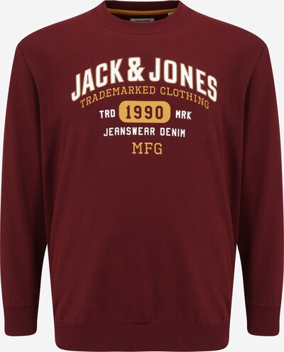 Jack & Jones Plus Sweater majica u žuta / crvena / purpurna / bijela, Pregled proizvoda