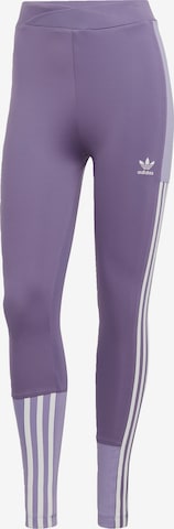 Leggings di ADIDAS ORIGINALS in lilla: frontale