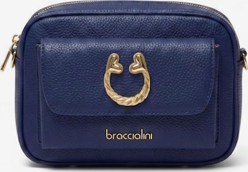 Borsa a tracolla 'Dolly' di Braccialini in blu: frontale