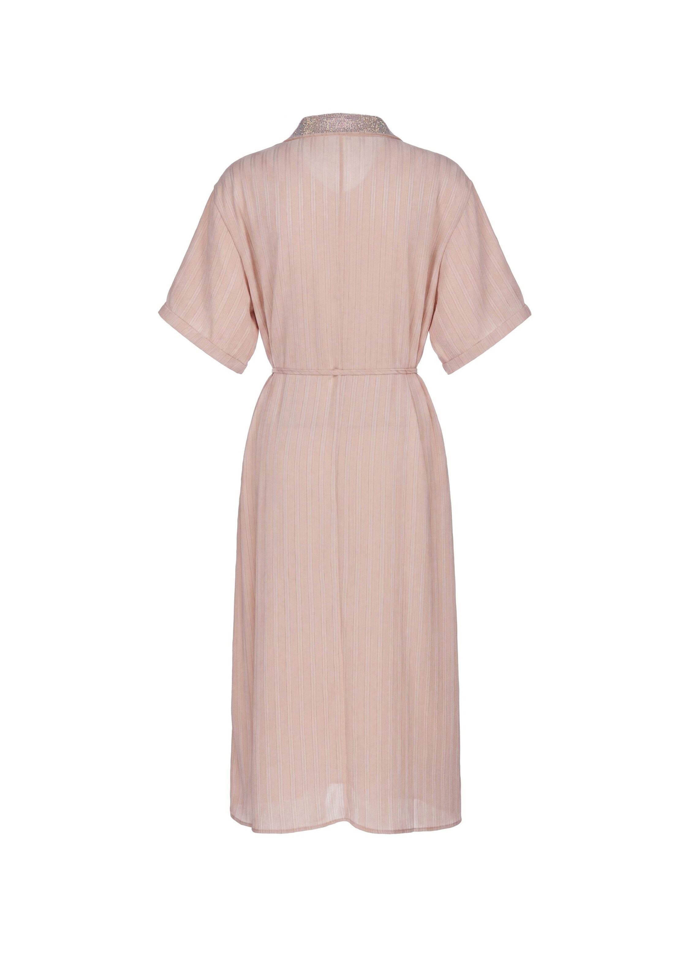 Robe-chemise faina en rose