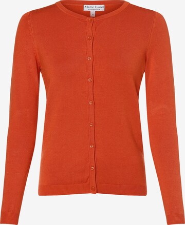 Cardigan Marie Lund en orange : devant