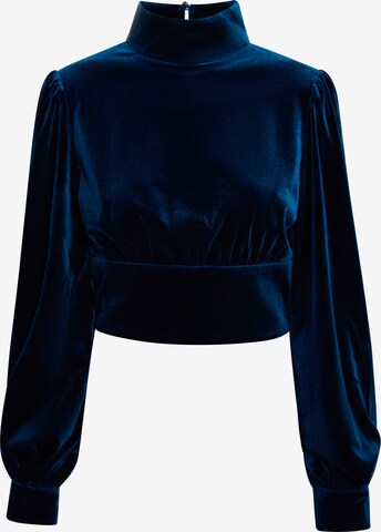 faina Blouse in Blue: front