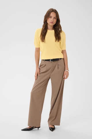 Kaffe - Jersey 'KAVivian' en amarillo