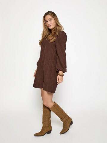 Peppercorn Kleid 'Betty' in Braun: Vorderseite