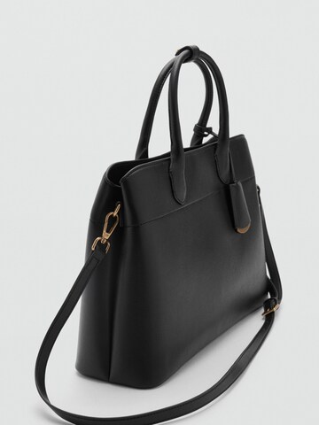 MANGO Shopper táska 'NOVA' - fekete