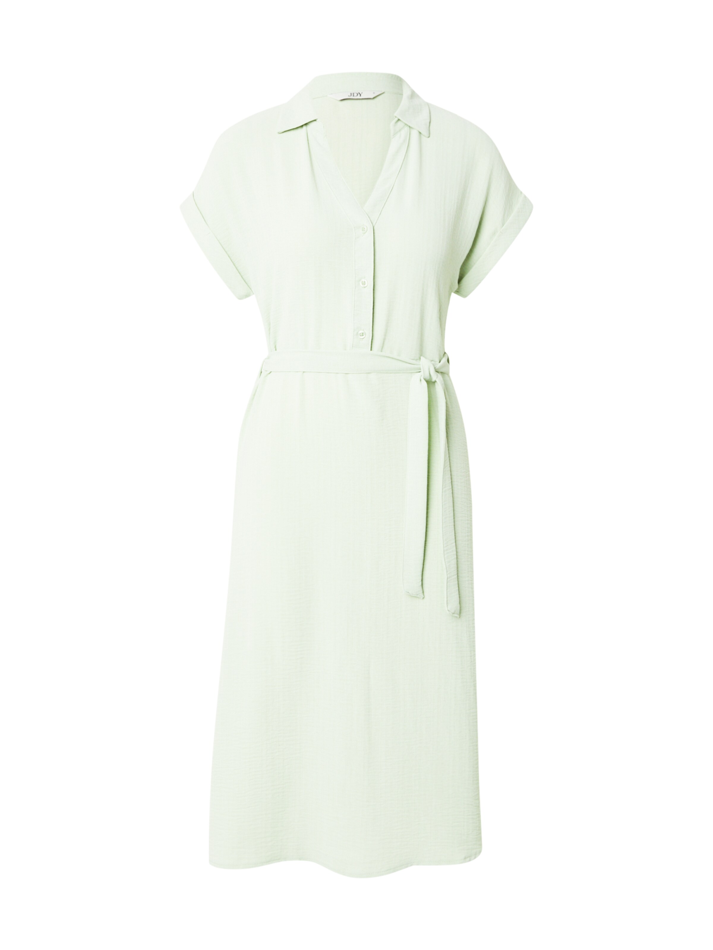 JDY Платье-рубашка 'JDYMIAMI' в Зеленый: спереди