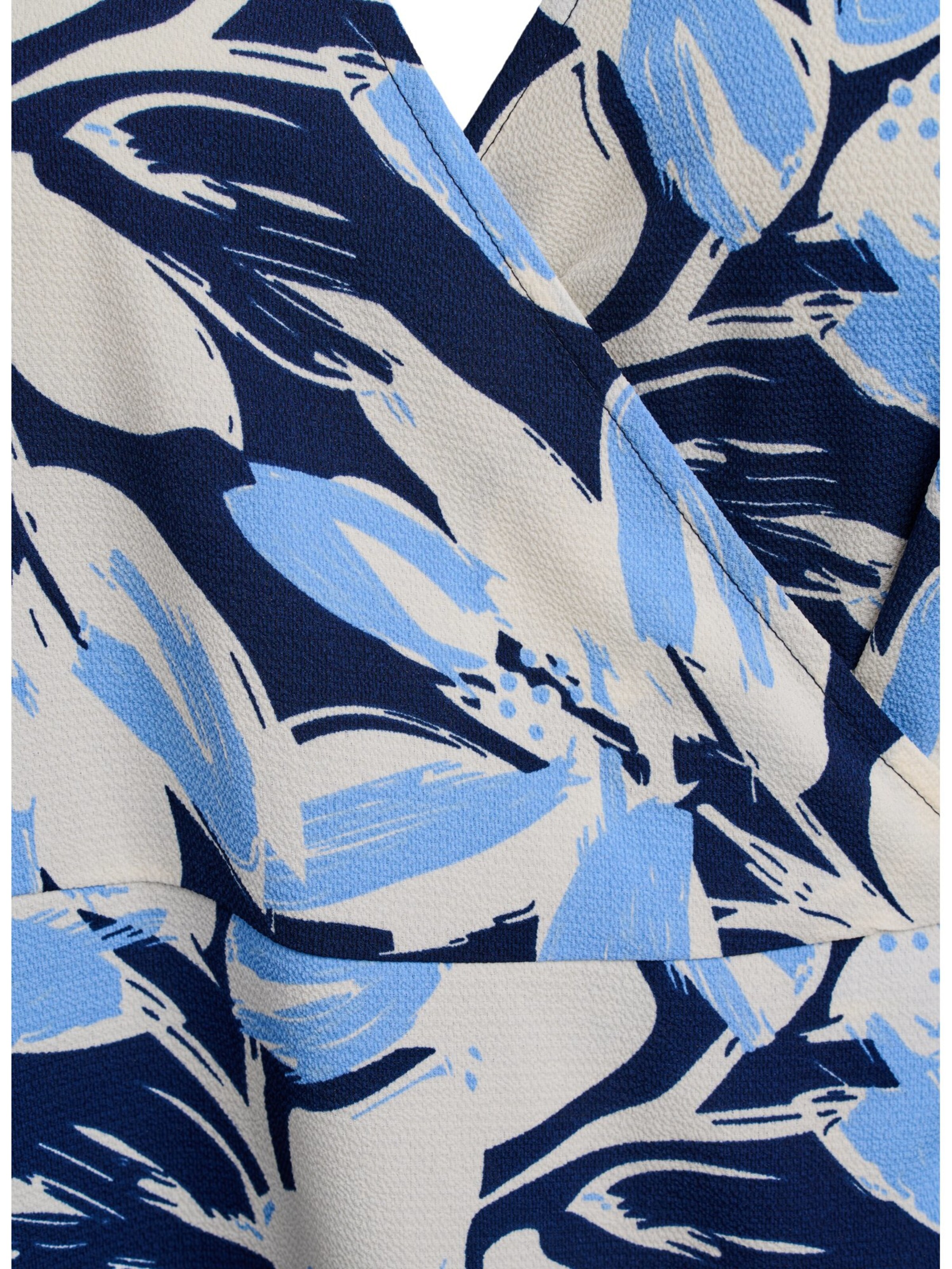 Robe 'Caanni' Zizzi en bleu