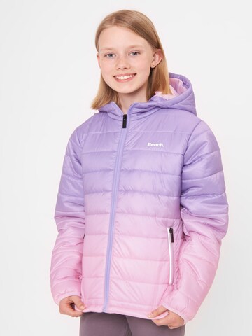 BENCH Vinterjacka 'Zaylee' i lila: framsida