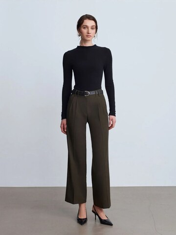 Wide leg Pantaloni di Dilvin in verde