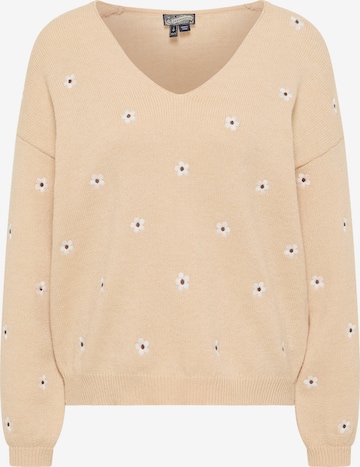 DreiMaster Vintage Pullover 'Idem' in Beige: predná strana