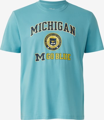 T-Shirt s.Oliver en bleu : devant