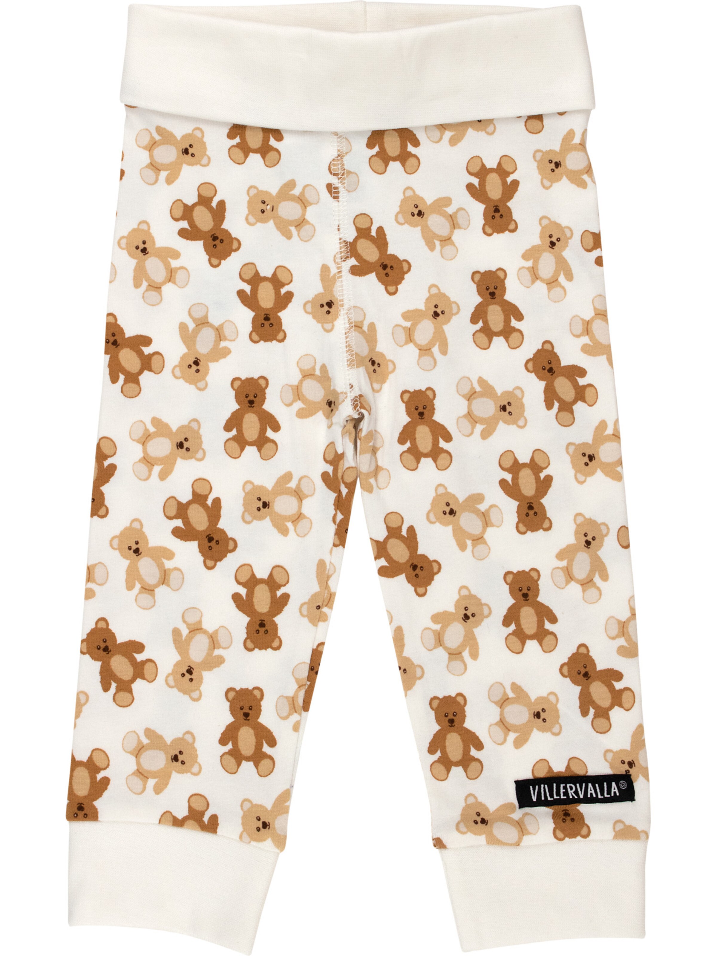 Villervalla Regular Leggings 'Teddy' in White: front