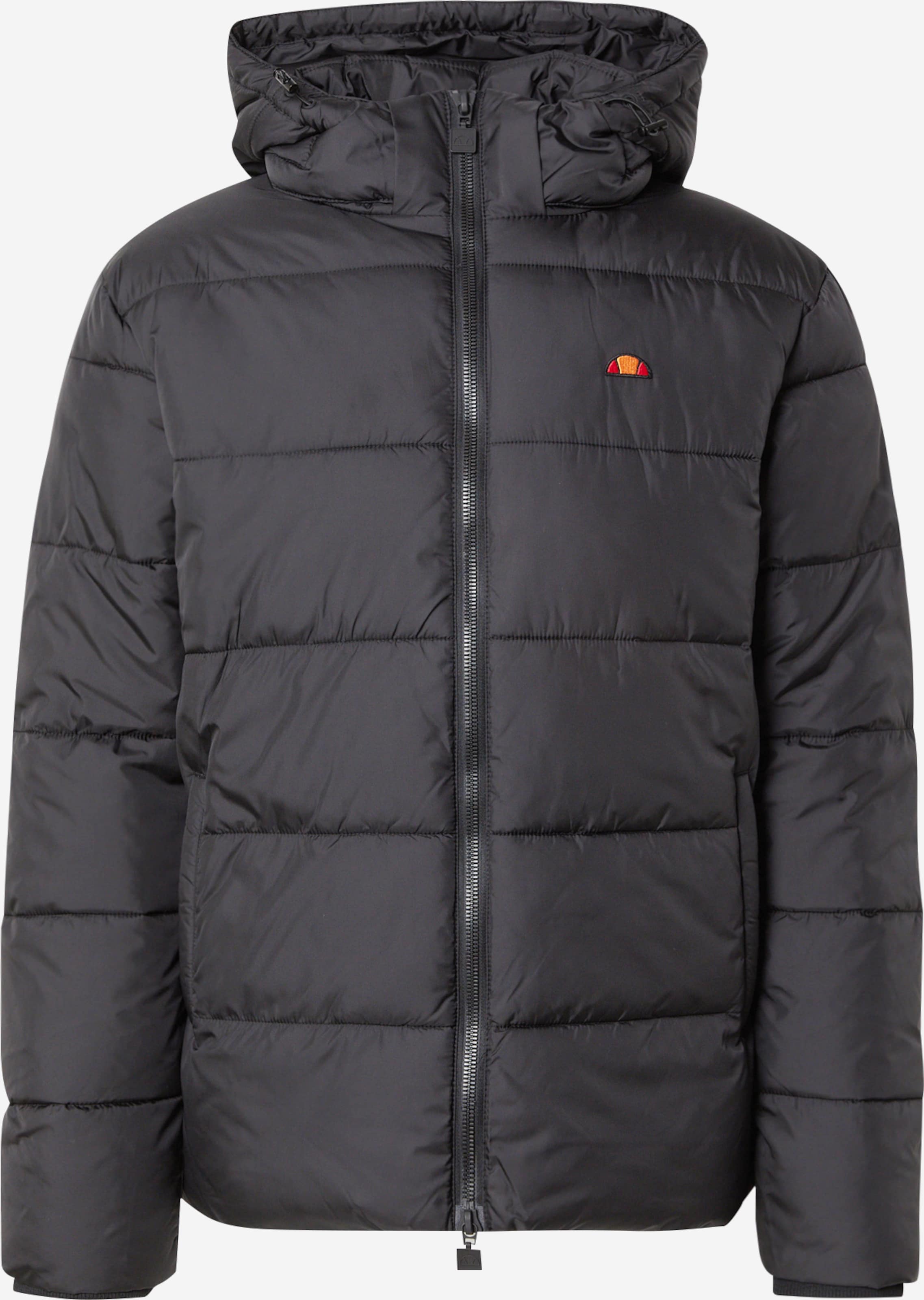 ELLESSE Winter Jacket 'Paddero' in Black | ABOUT YOU