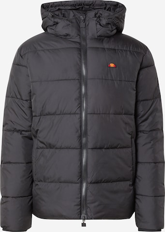 juoda ELLESSE Žieminė striukė 'Paddero': priekis