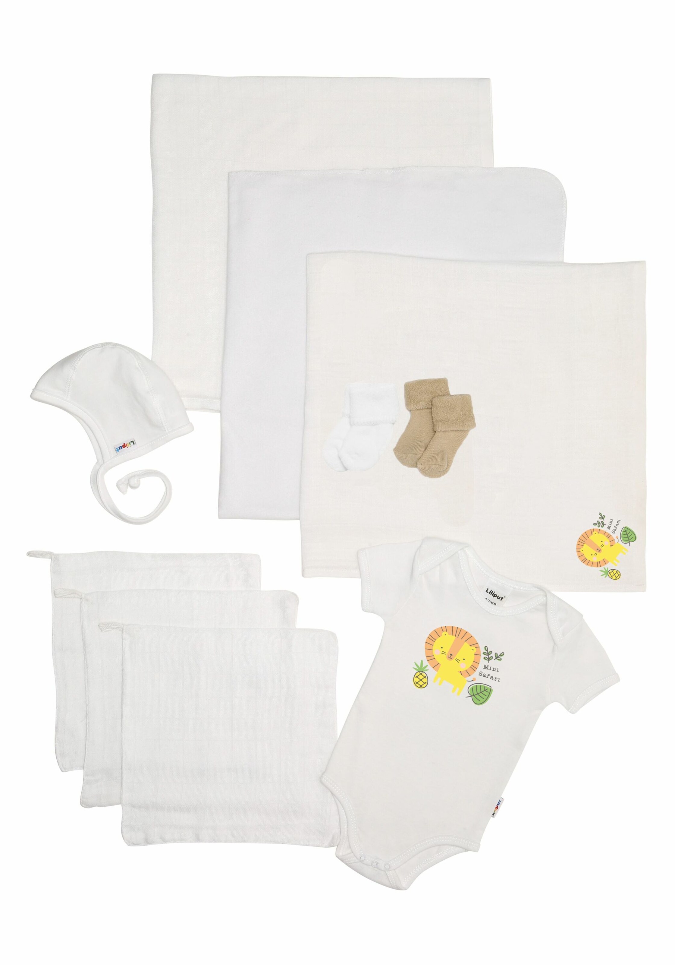 LILIPUT Underwear Set in White: front