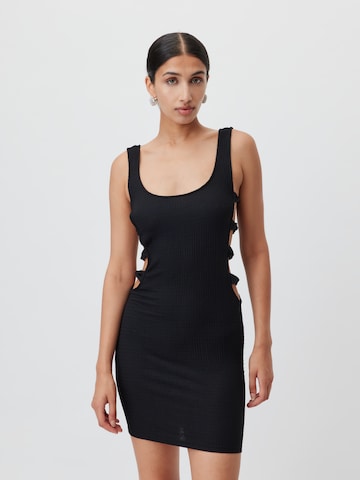 Rochie 'Maja' de la LeGer by Lena Gercke pe negru: față