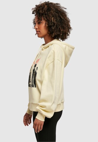 Sweat-shirt 'Thin Lizzy - Do Anything' Merchcode en jaune