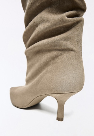 Bottes Bershka en beige