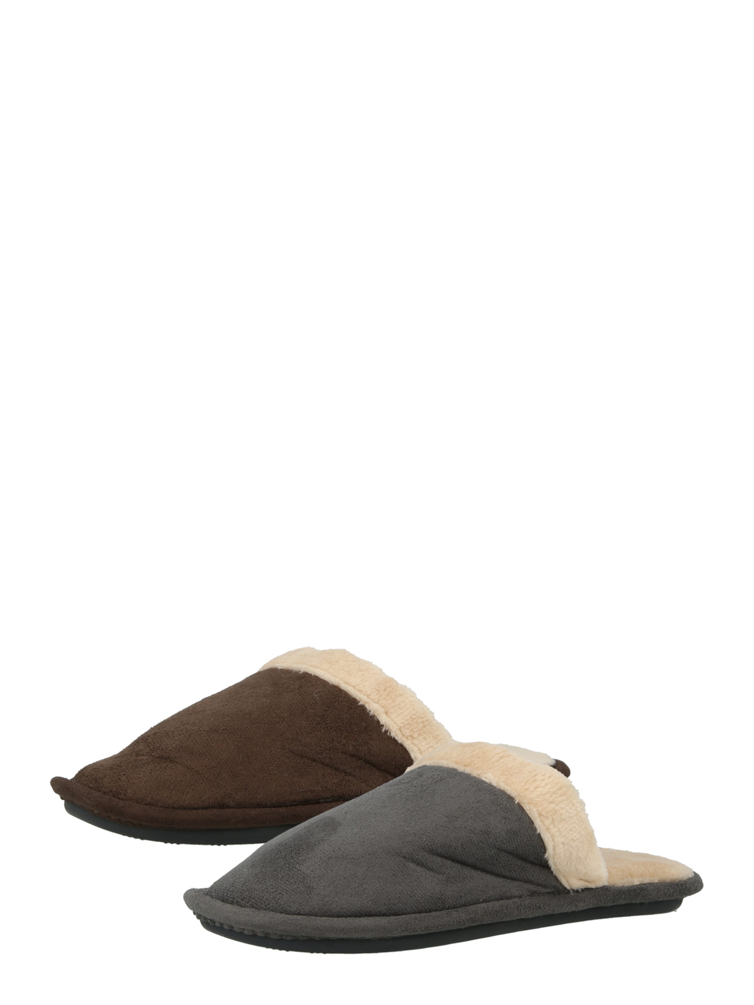 Papuci de casă de la Trendyol pe maro: față