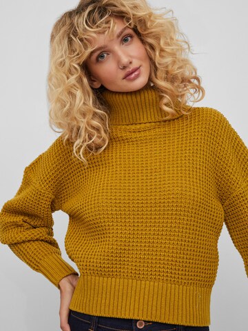 VILA Sweater 'Kilan' in Yellow