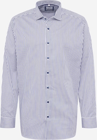 OLYMP Button Up Shirt 'Level 5' in Blue: front