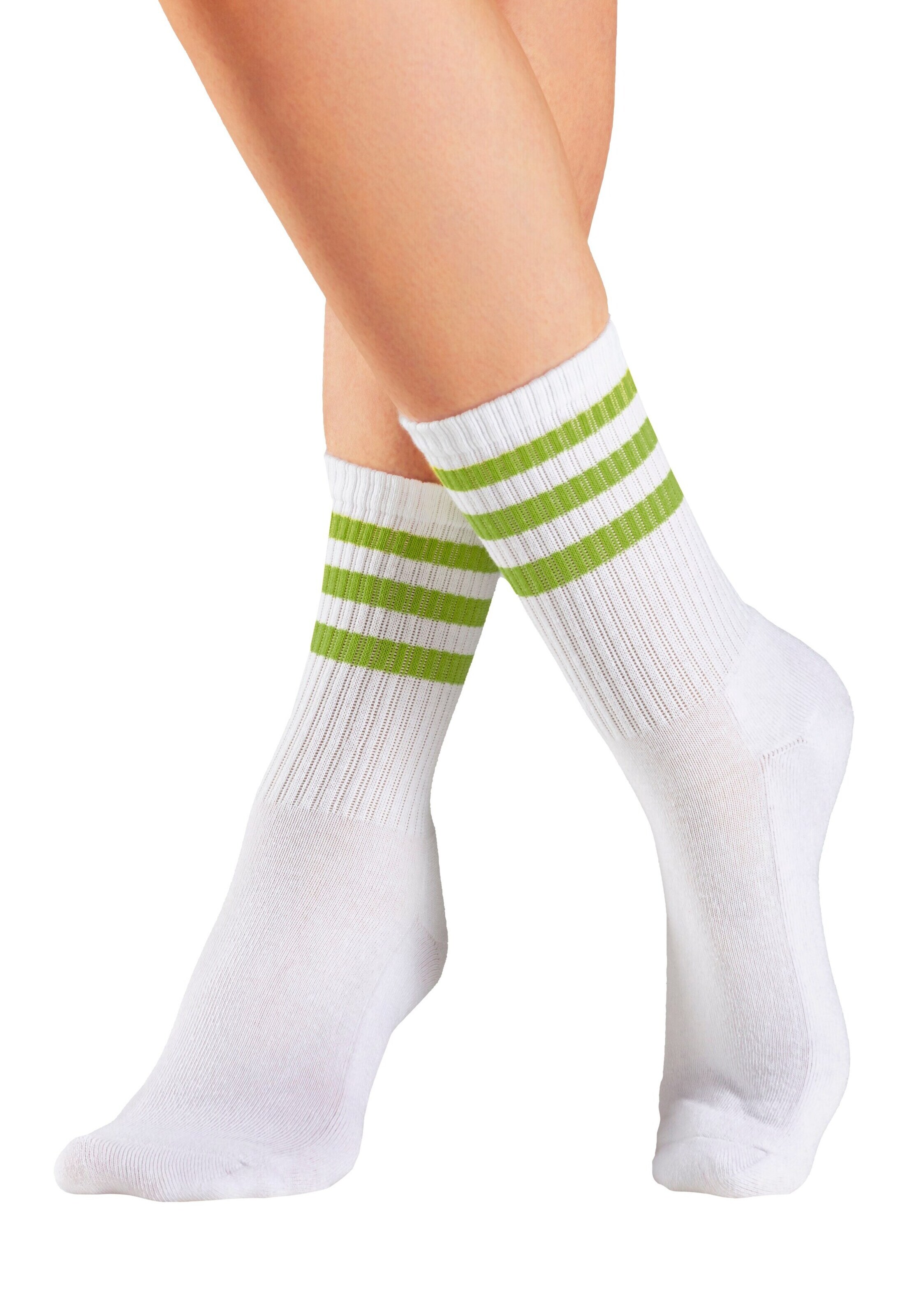 LASCANA Socken in Weiß