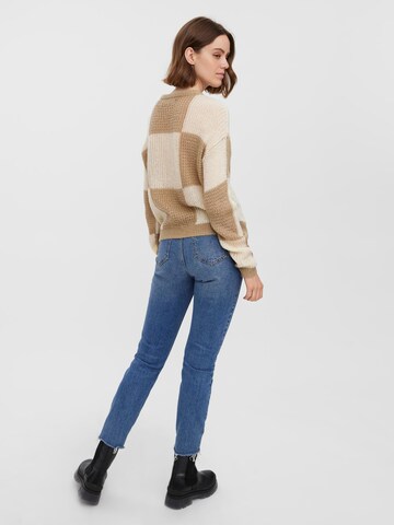 Pull-over 'Taka' VERO MODA en beige