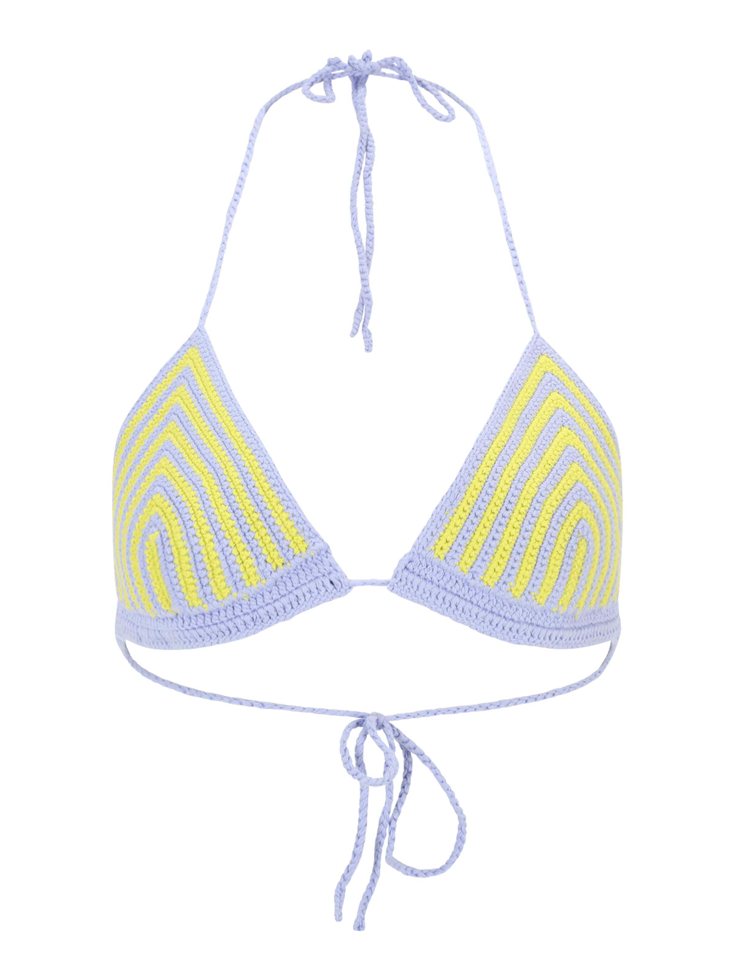 Samsøe Samsøe Triangel Bikinitop 'UNI' in Blau: Vorderseite