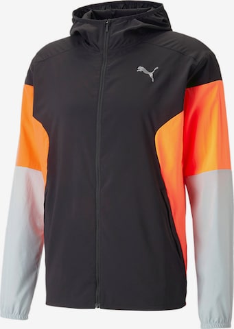 PUMA Sportjacke in Schwarz: predná strana