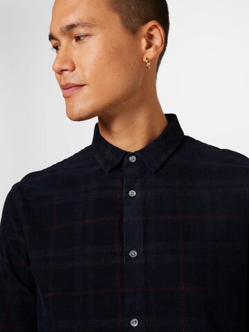 NOWADAYS Regular fit Button Up Shirt in Blue