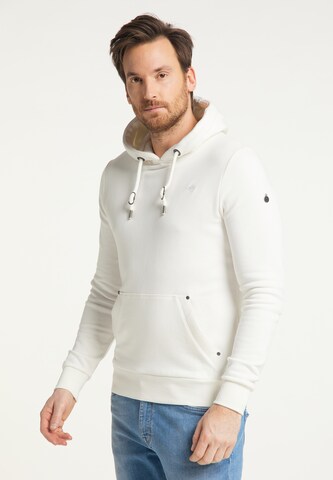 DreiMaster Vintage Sweatshirt in White: front