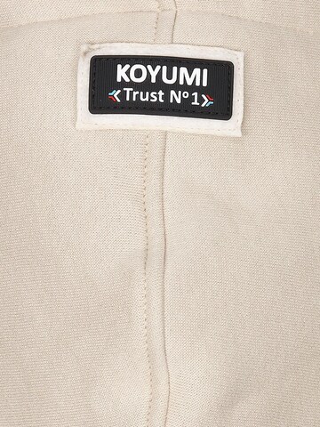 Koyumi Sweatshirt 'Suheyla Got It' in Beige