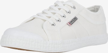 KAWASAKI Sneakers laag 'Retro Tennis 2.0' in Wit: voorkant
