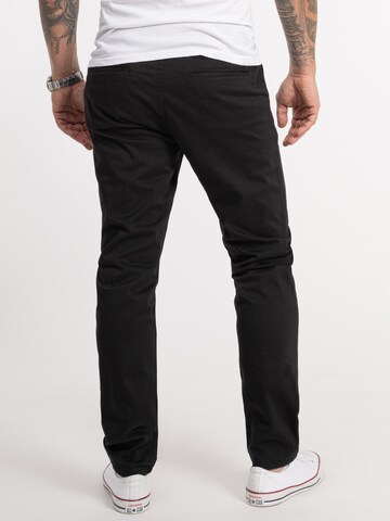 Indumentum Regular Chino Pants in Black