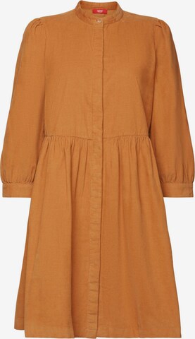 Robe-chemise ESPRIT en marron : devant