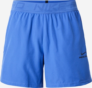 NIKEregular Sportske hlače - smeđa boja: prednji dio