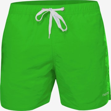 normani Swim Trunks 'Coastline' in Green: front