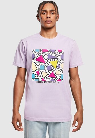 Mister Tee Shirt in Purple: front