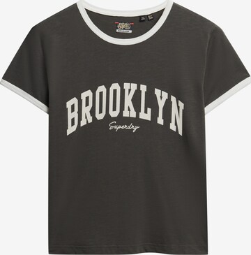 Superdry & Co Shirt 'Athletic Essentials' in Grey: front