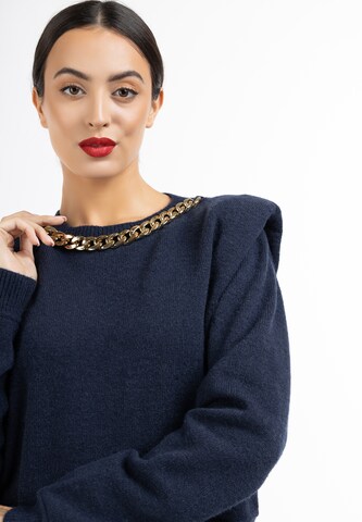 Pull-over faina en bleu