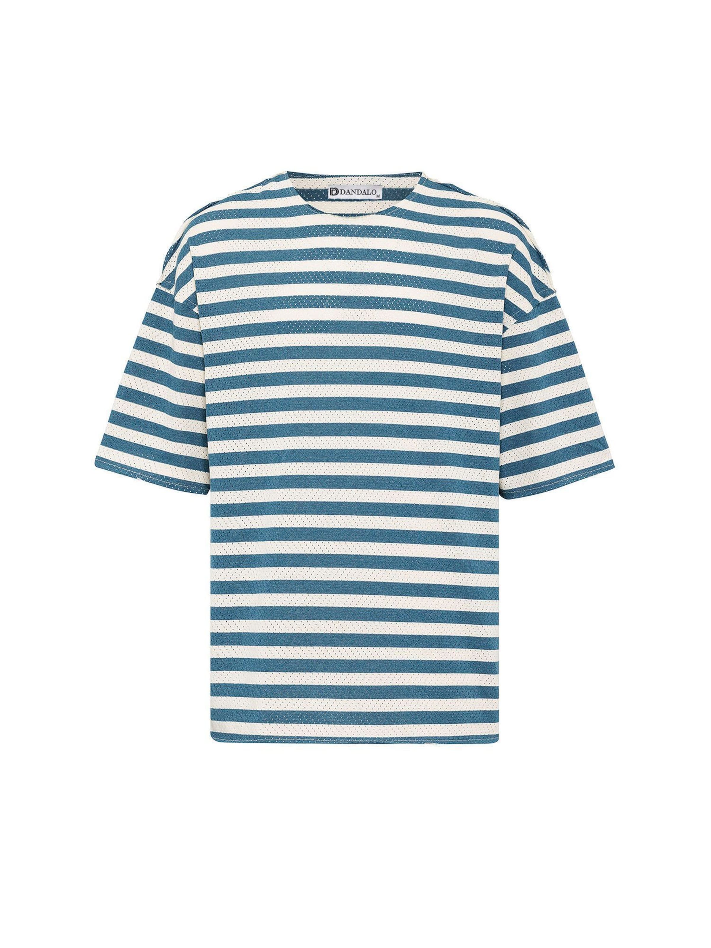 T-Shirt Dandalo en bleu : devant