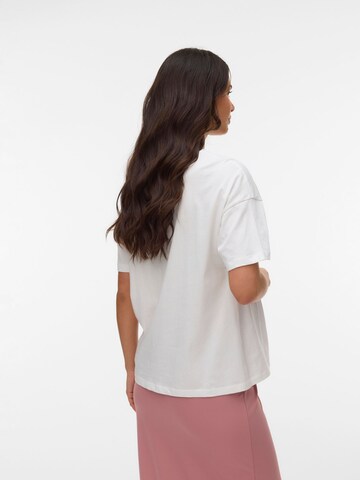 Tricou 'MLRosetta' de la MAMALICIOUS pe alb